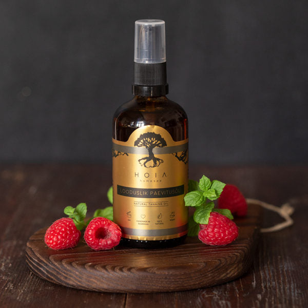 Natūralus įdegio aliejus – drėkina ir apsaugo odą 100 ML